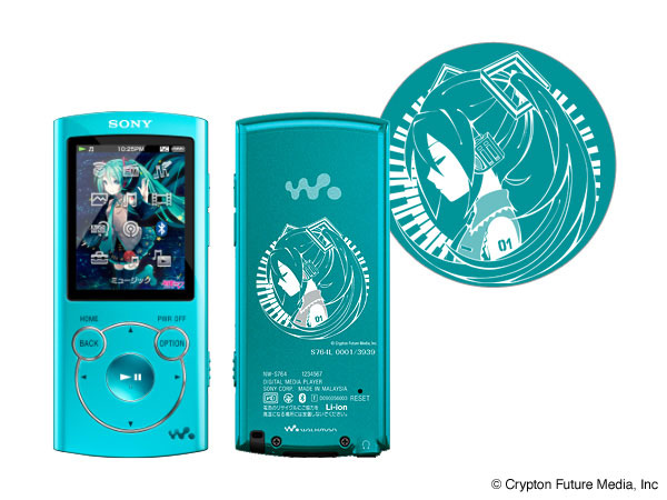 SONY NW-S764/B/MIKU 初音ミク生誕5周年記念モデル [8GB ブラック