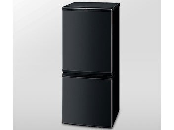 送料込！ SHARP SJ-14X-B 冷蔵庫 2013年製 シャープ SJ-14X-B [ブラック系]