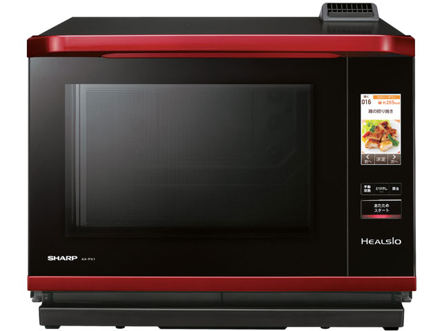 SHARP HEALSIO 電子レンジ・オーブン レッド Amazon | シャープ