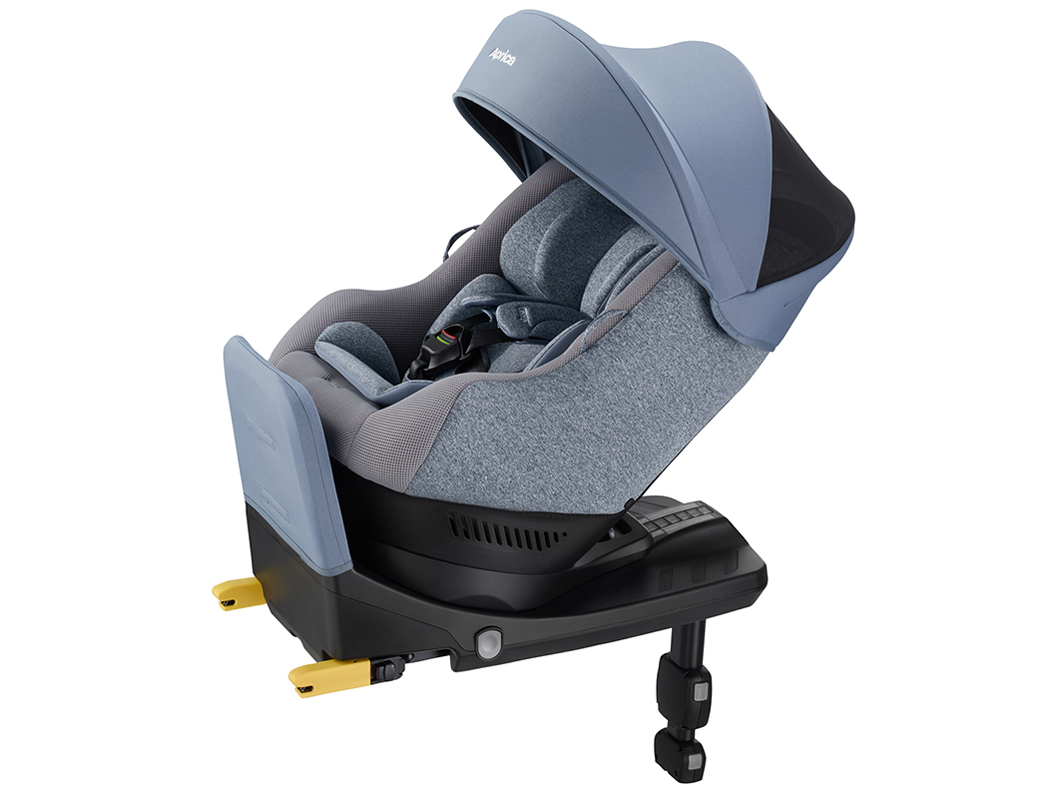 Aprica ベビーシート ディアターン プラス ISOFIX AB ネイビー