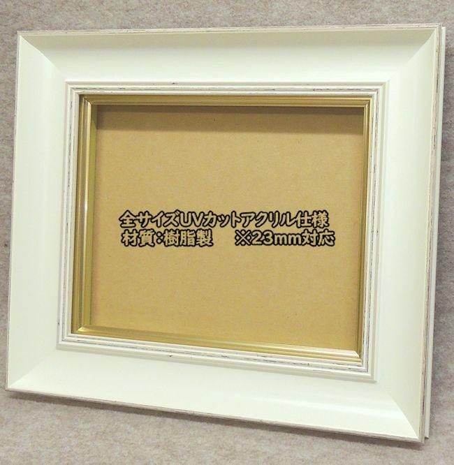 8160 SM 227×158mm 油彩額縁 UVカットアクリル板仕様 - 額縁 - 激安