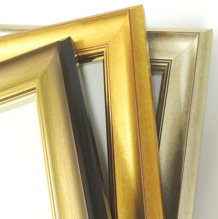 ナチュラルウッド 油彩額縁 ガラス付き f15 ナチュラルウッド 油彩額縁