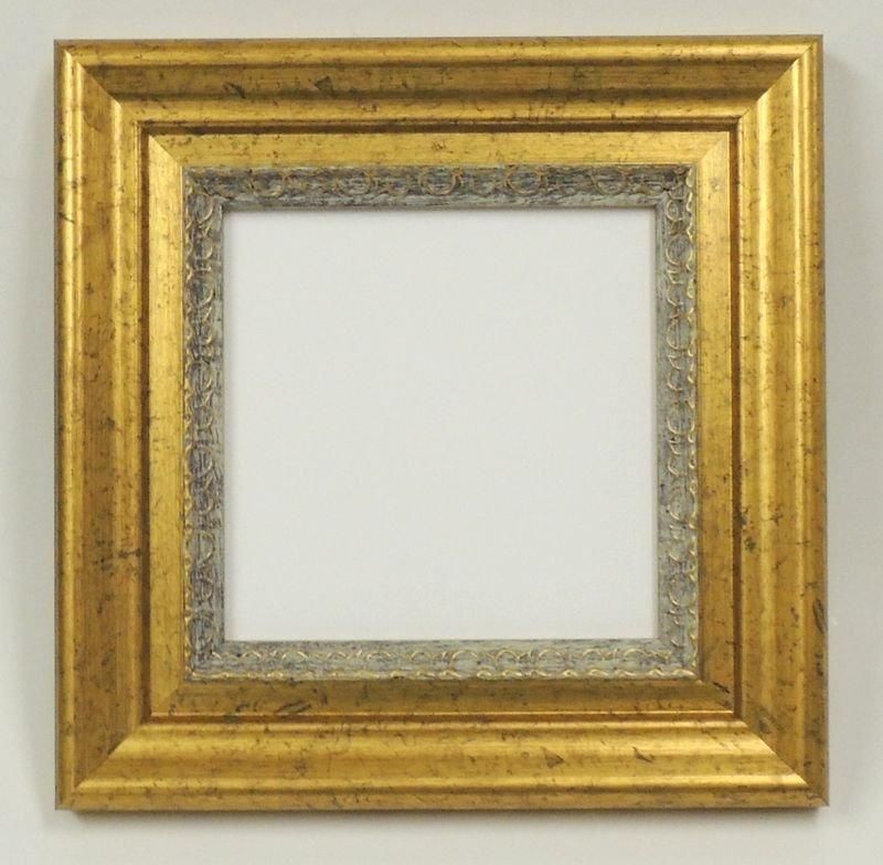 残り僅か】8164 ゴールド 15角デッサン額縁 正方形 アウトレット・特価