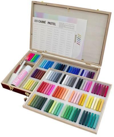 木箱入り廃番予定】ヌーベルカレーパステル 150色セット(キバコ入り