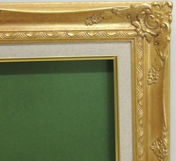 9232N ゴールド油彩額縁 | F8号 - 額縁 - 激安通販 | 額のまつえだ