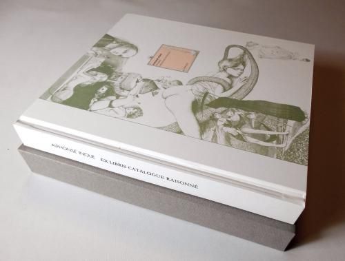 アルフォンス・イノウエ 蔵書票カタログ・レゾネ』角背紙装幀50部本