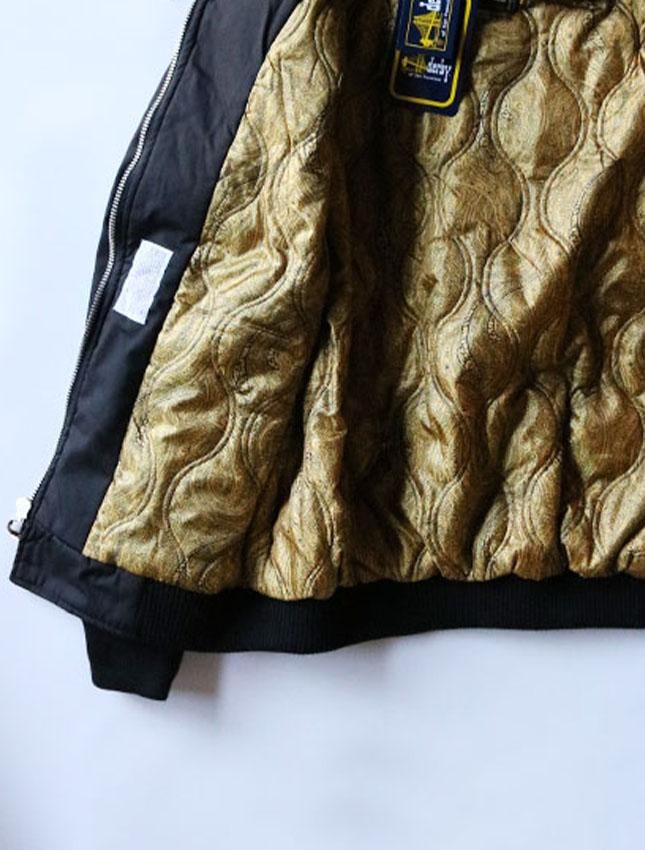 予約販売】NEW DERBY OF SAN FRANCISCO BLACK×GOLD JACKET - MATIN