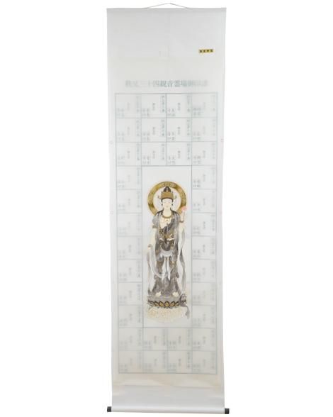 祈りの彩り 散華曼荼羅 秩父三十四箇所 60年に一度開かれる、観音菩薩