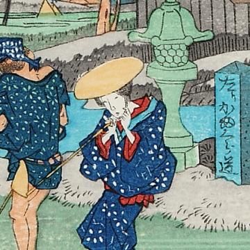 戸塚 東海道五十三次 歌川広重 復刻版浮世絵