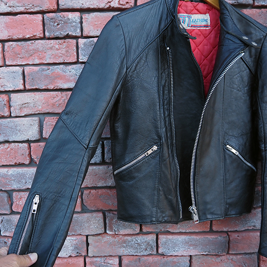 ロンジャン ライダース レディース 80年代 英国製 イギリス ヴィンテージ