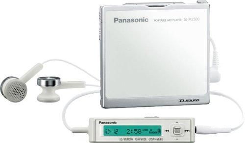 動作未確認】Panasonic MDプレーヤー SJ-MJ99 付属品多数あり 動作