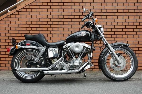 ハーレーダビッドソン ショベル FXE スーパーグライド タンク ゴキタン