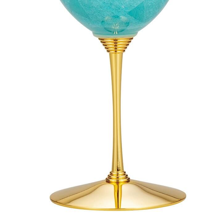 ワインカップ 銀彩空色