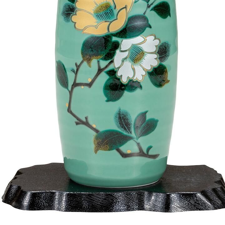 8.5号花瓶 山茶花（台付）