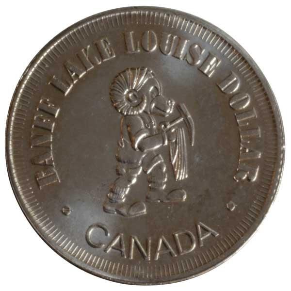 アルバータ州バンフレイクルイーズ湖1ドルトークン|カナダ