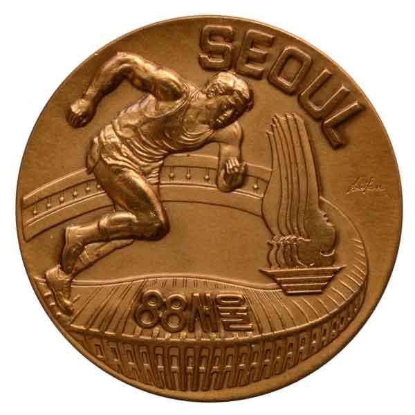 ソウルオリンピック公式参加記念銅メダル|日本|コレクターズショップ