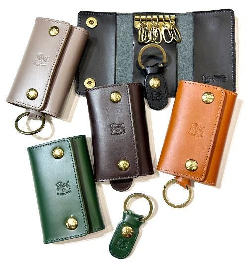 IL BISONTE イルビゾンテ6連ブラックキーケース IL BISONTE