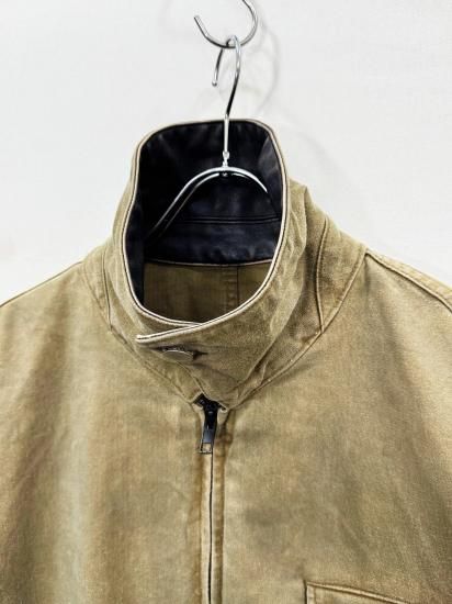 ssstein（シュタイン）2025AW 25AW SULFUR DYED WHIP CORD VINTAGE ZIP