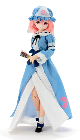 ホビージャパン限定『東方妖々夢』西行寺幽々子がドールに