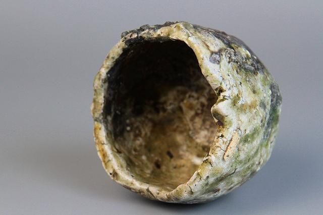 谷本 貴 「 伊賀ぐい呑 」 酒器 盃 - レトロ ＆アート空間 「 古美術