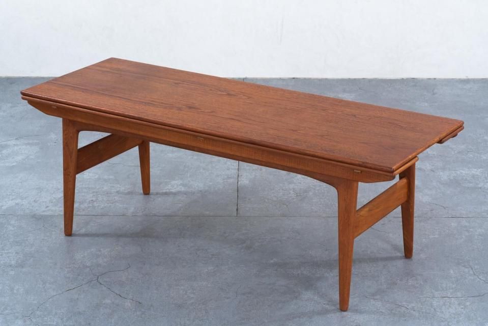 エレベーターテーブル チーク | 北欧家具 haluta