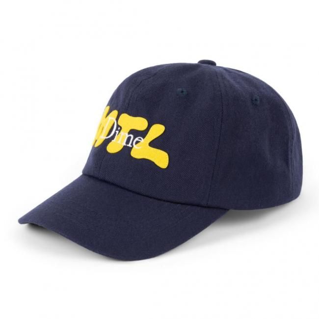 Dime MTL Low Pro Cap / Navy (ダイム 6パネルキャップ) - HORRIBLE'S