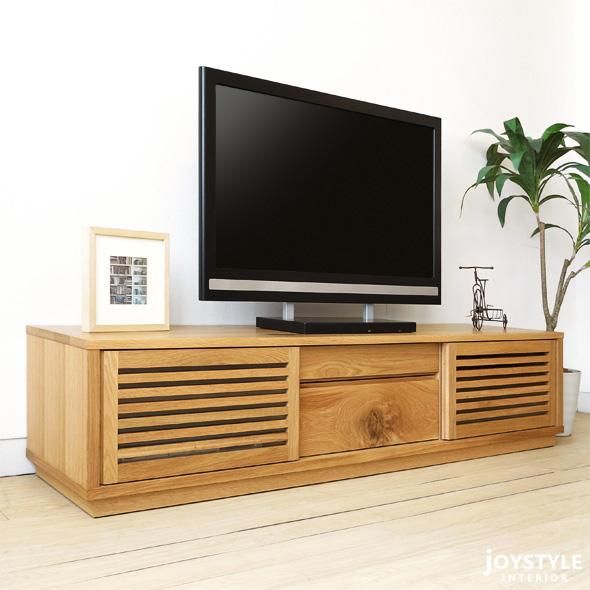 訳あり 木製テレビ台 180cm 格子状デザイン 訳あり 木製テレビ台 180cm