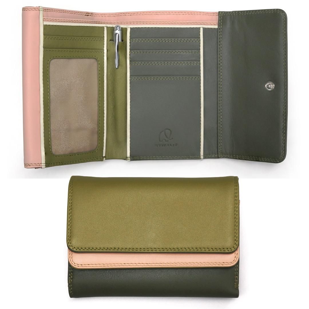 公式】mywalit マイワリット MY250-163 ダブルフラップパース