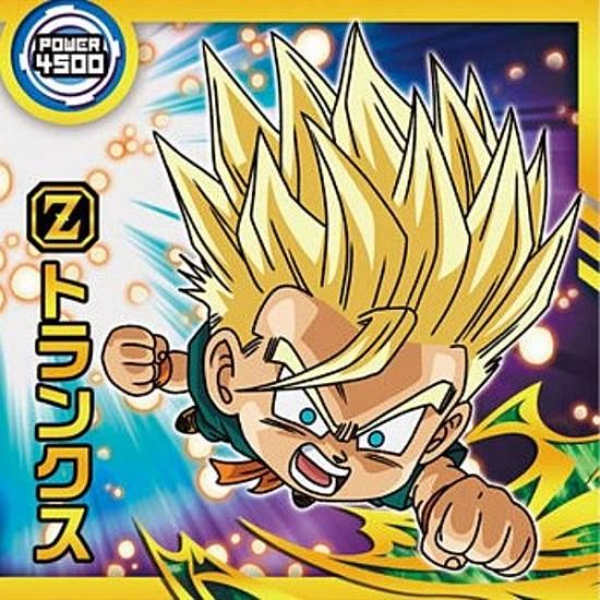 超13-18 トランクス (R レア) 】ドラゴンボール 超戦士シール