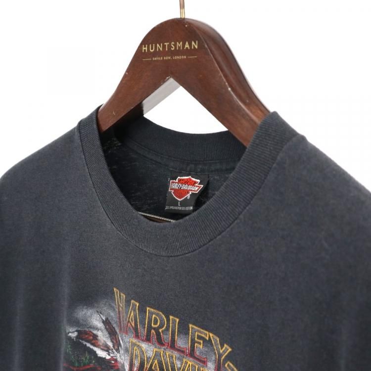 古着 90's HARLEY DAVIDSON ハーレーダビッドソン RIDE LIKE THE WIND