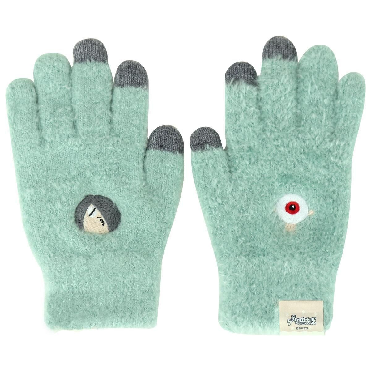 刺繍手袋 鬼太郎 - youkai-honpo