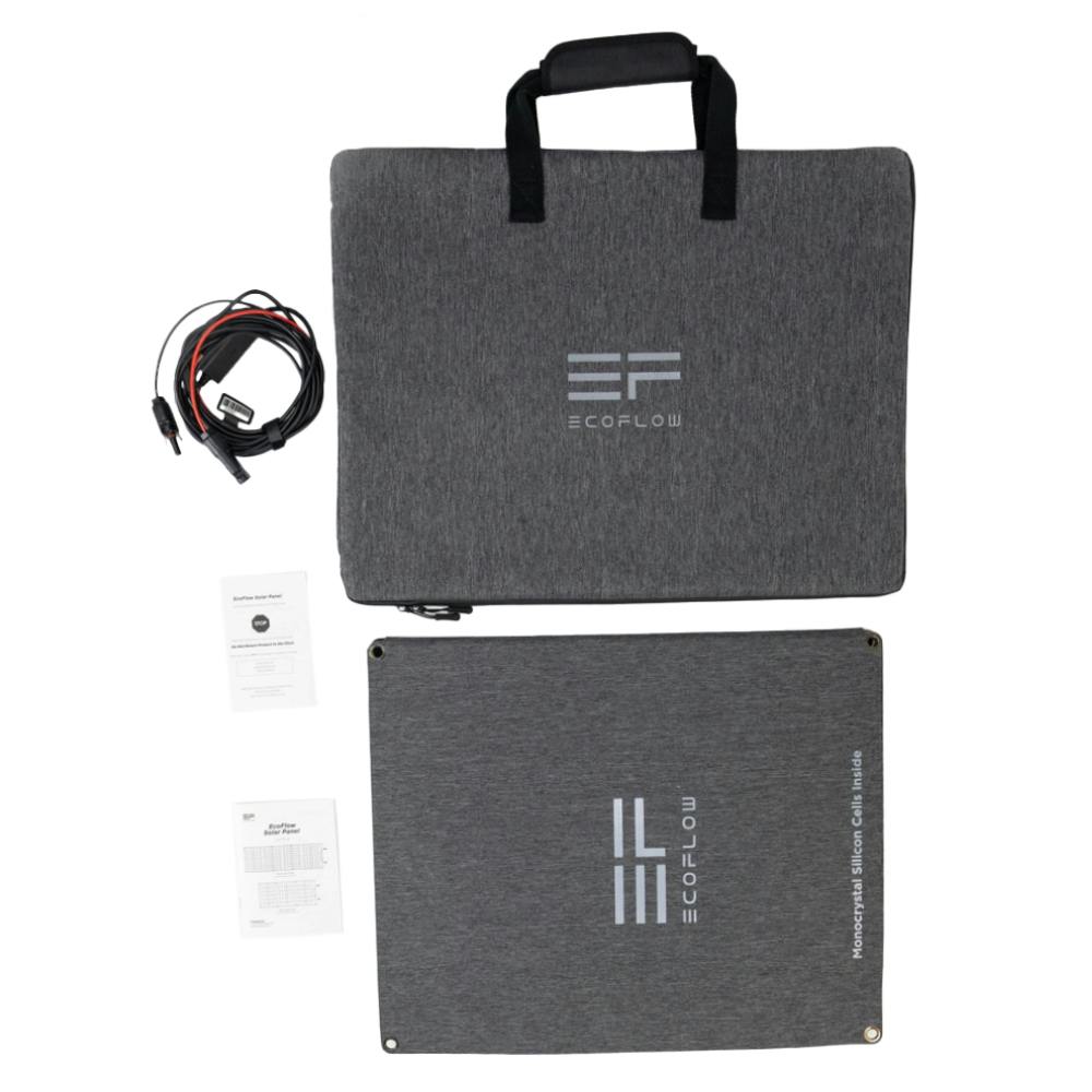 エコフロー 110Wソーラーパネル EFSOLAR110N | 発電機・ポータブル電源