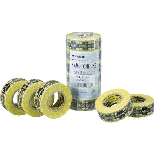 CAINZ-DASH】カモ井加工紙 マスキングテープ車両塗装用 CHECK3