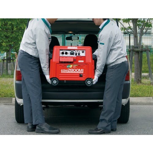 CAINZ-DASH】やまびこ ガソリンエンジン発電機兼用溶接機 EGW2800MI