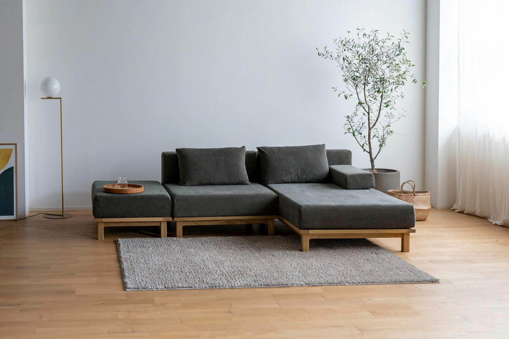 KOEKI 弘益 SIEVE シェーズロング ソファ SVE-SF013L rect.unit sofa