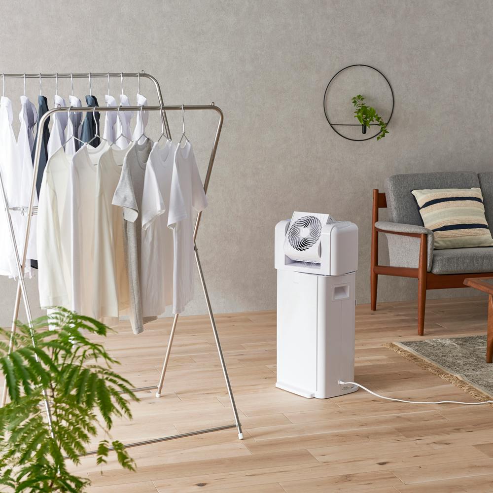 アイリスオーヤマ サーキュレーター衣類乾燥除湿機8L IJDC-K80