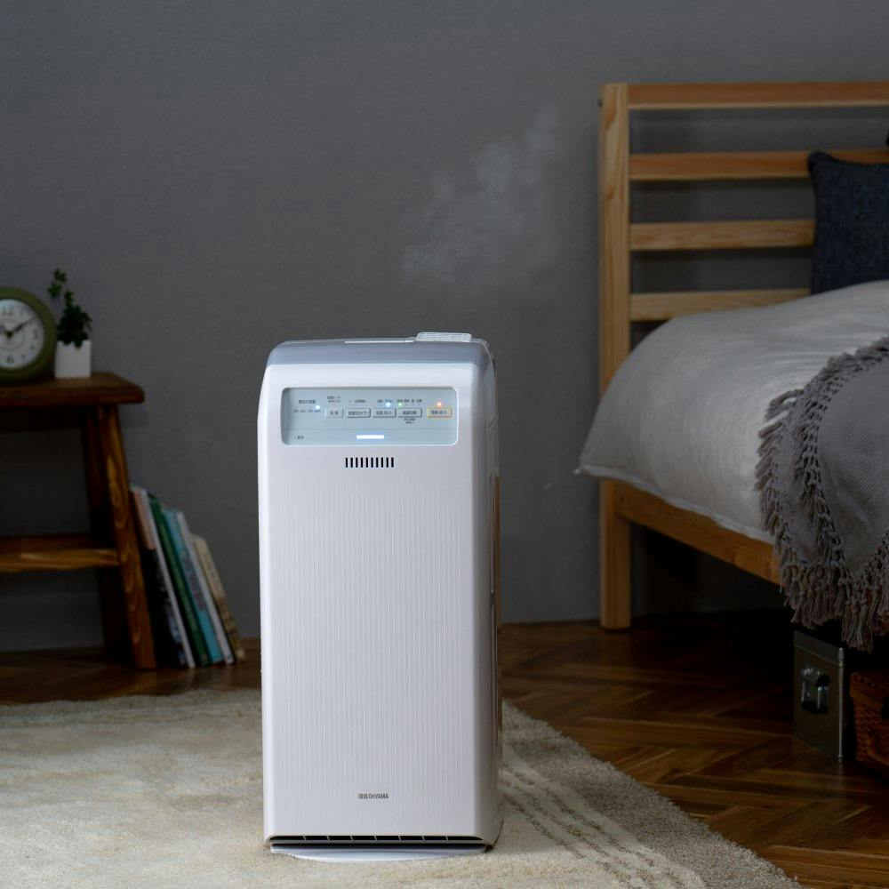 アイリスオーヤマ 加湿空気清浄機 17畳 HXF-C40-W ホワイト 空気 清潔