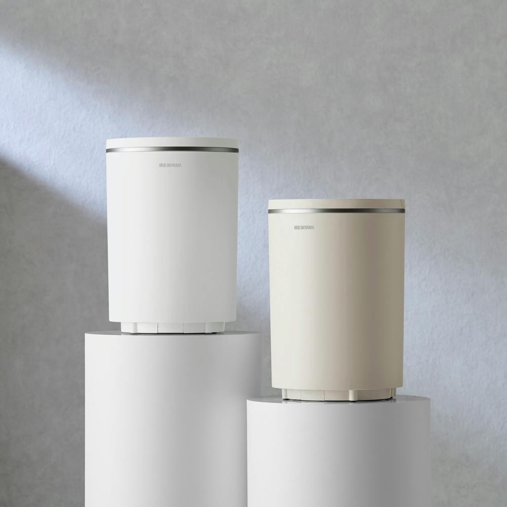 アイリスオーヤマ スチーム式加湿器 AHM-MH60-W ホワイト 喉 声 乾燥