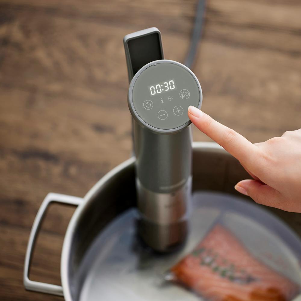 アイリスオーヤマ 低温調理器 LTC-04-H ウォームグレー 調理家電