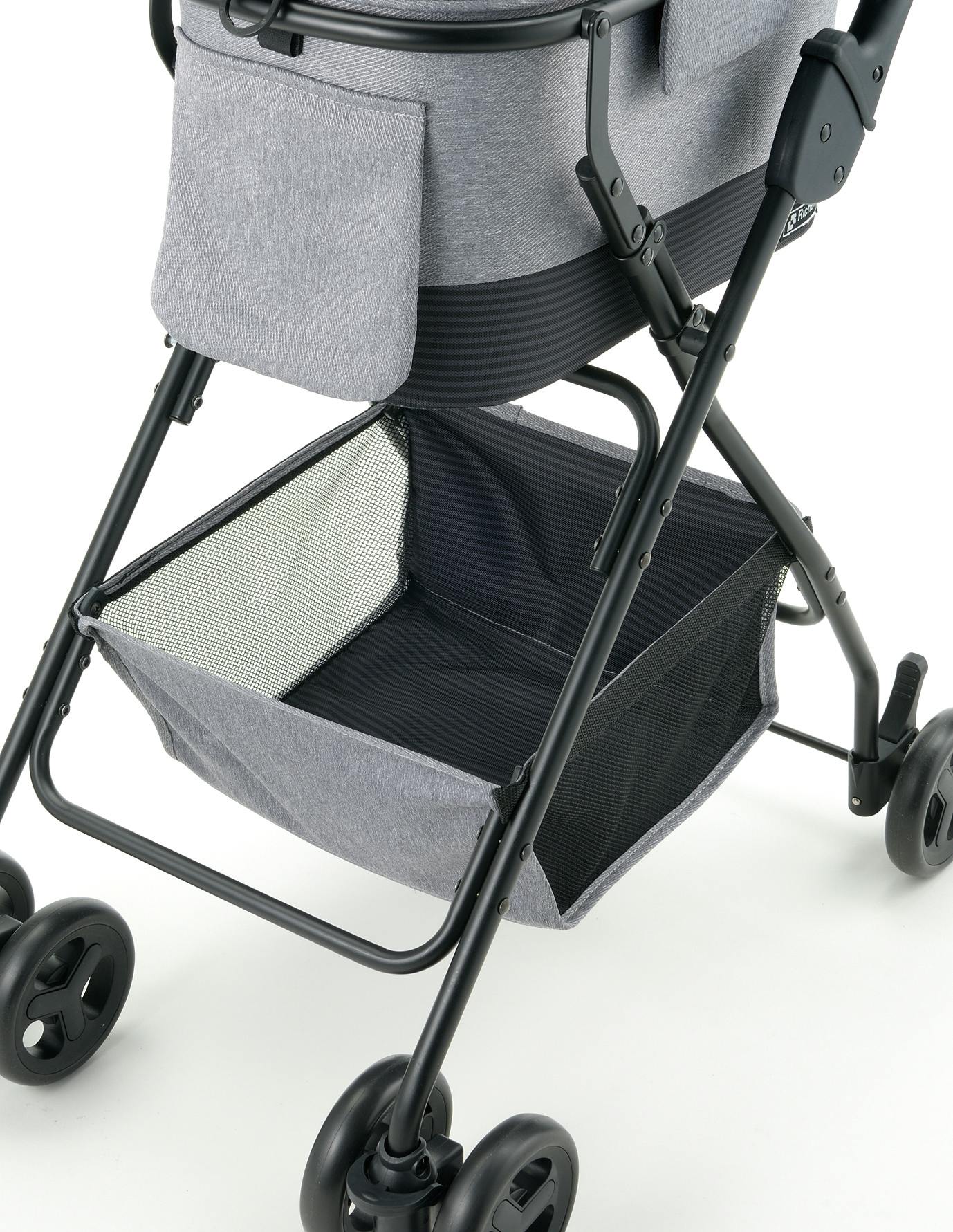 ペットカート ミニモ グレー ペットカート お出かけ コンパクト