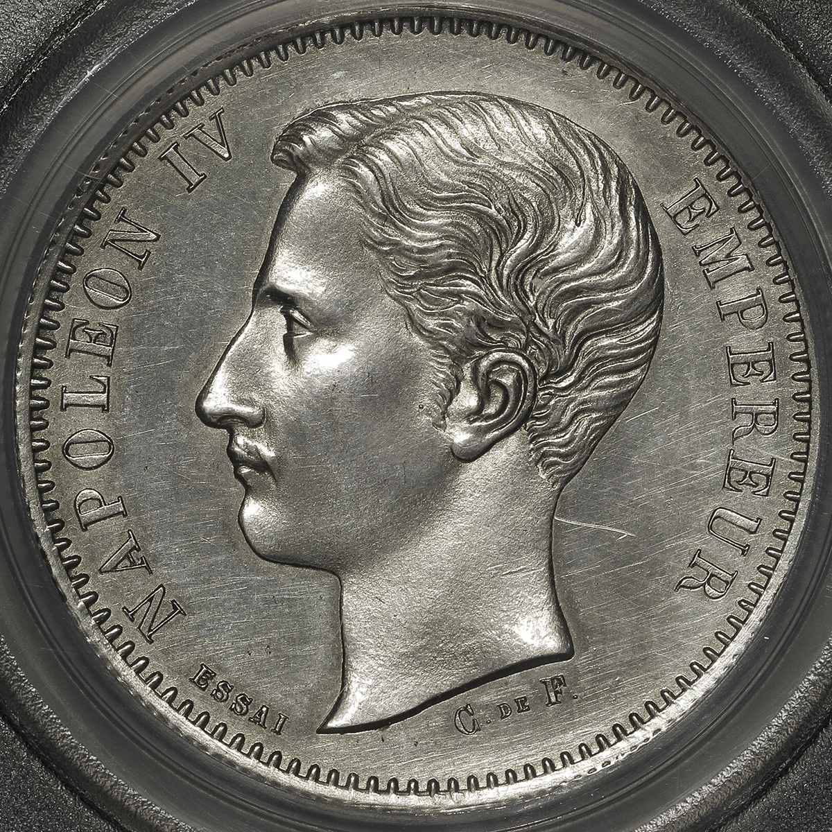 招*@様 1810年イタリア 5リラ 銀貨 皇帝ナポレオン 招*@様 1810年