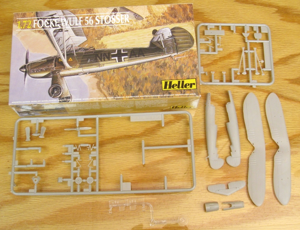 Heller Focke-Wulf Fw 56 Stosser Build in 1/72 Scale – Inch High Guy