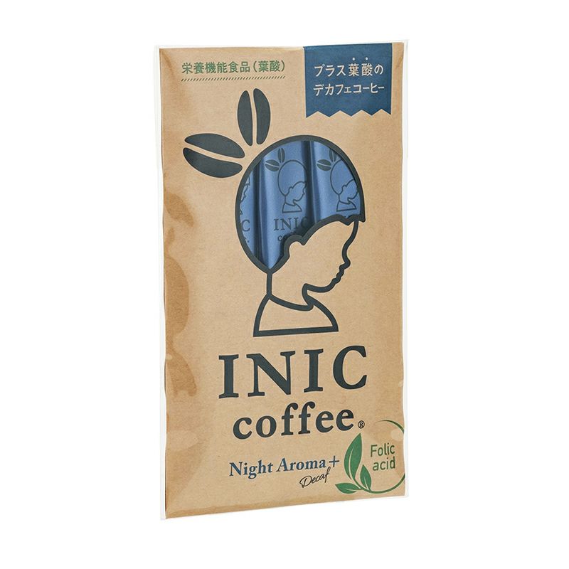 INIC coffee ナイトアロマ デカフェ スティックコーヒー 3本入り