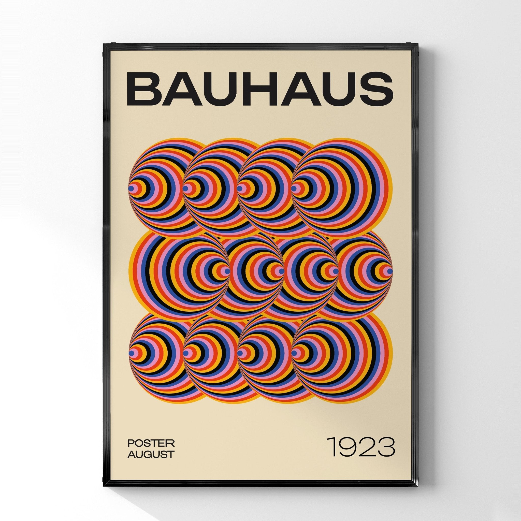 バウハウス1923デザインポスター – Ink Jp