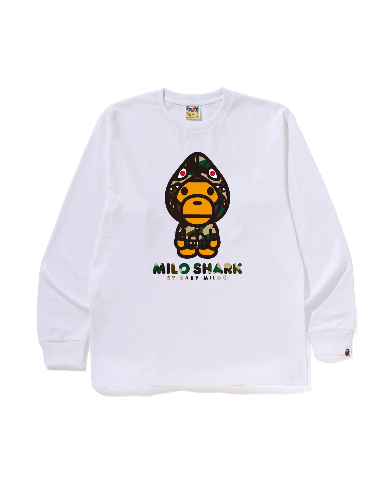 トップス A BATHING APE BABY MILO LONG T-SHIRTS A Bathing Ape Men