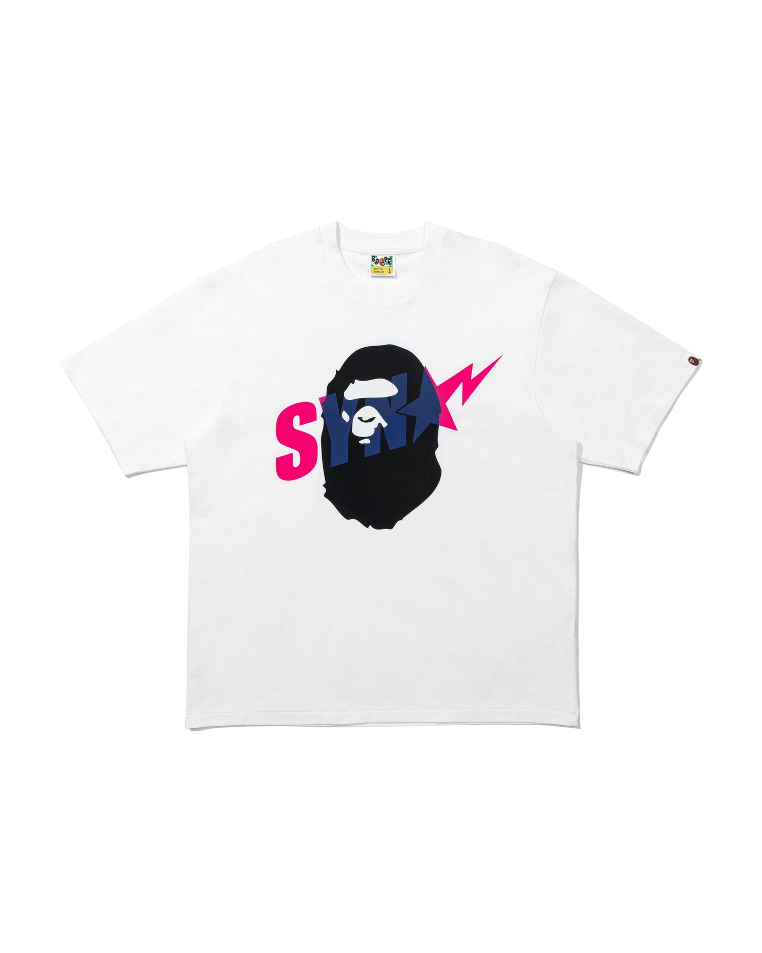 A BATHING APE® BAPE X Spotify X SYNA By Central Cee Ape Head Tee