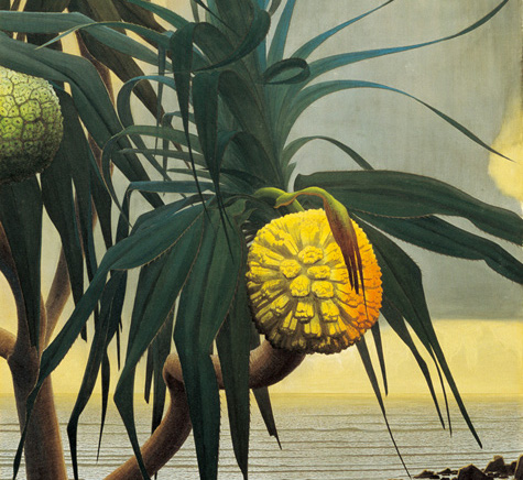 田中一村代表作「アダンの海辺」油彩模写