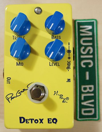 HomeBrew Electronics Detox EQ Pedal - Paul Gilbert Signature