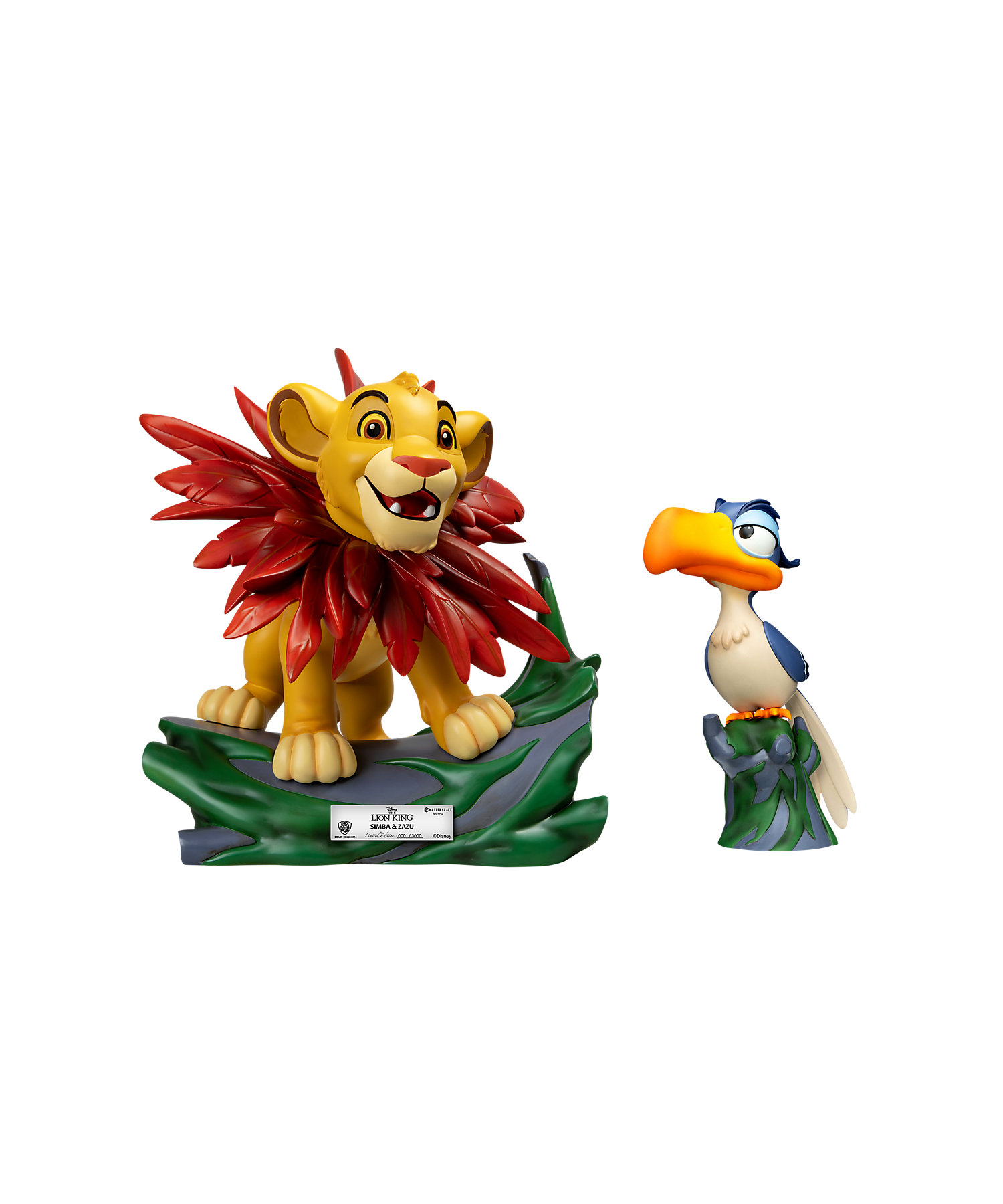 ☆＜マスタークラフト＞『ライオン・キング』シンバ＆ザズー