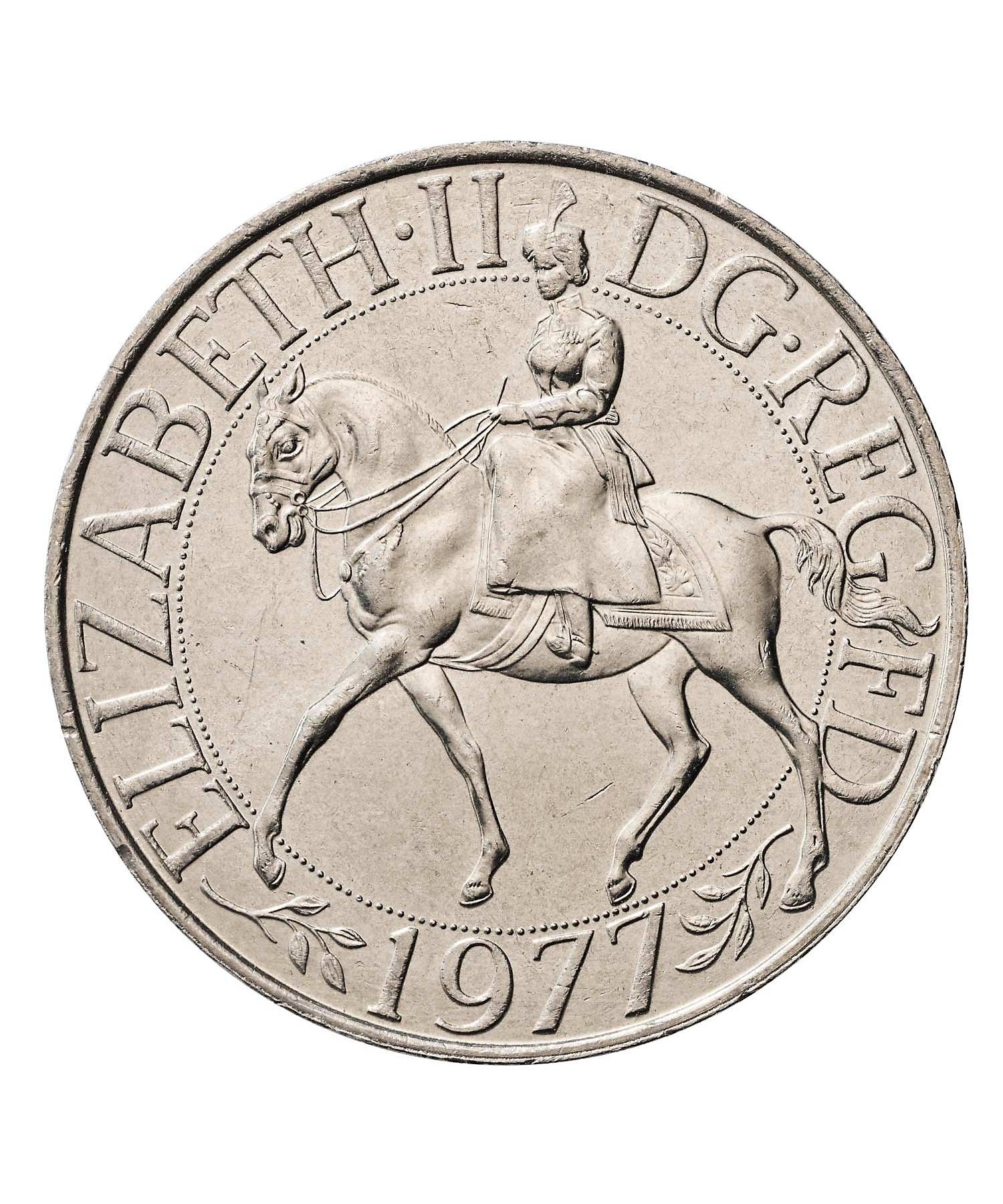 タークス・カイコス諸島 25CROWNS銀貨 エリザベス2世戴冠式25周年記念